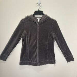 Soma Women’s Gray Velour Lounge Set